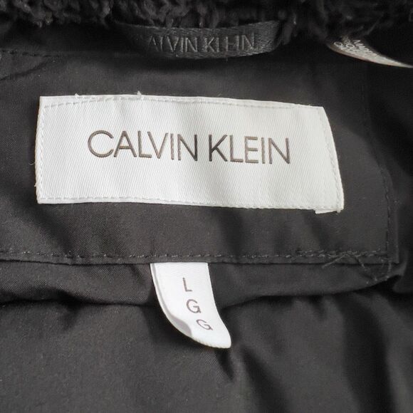 Calvin Klein Men’s Infinite Stretch Puffer Jacket With Sherpa Lined Hood Large - Picture 7 of 11